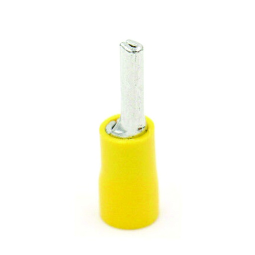 [CAB.09.115] [TPP-23] Terminal de pin aislado TPP-23 amarillo para cable 12-10 AWG