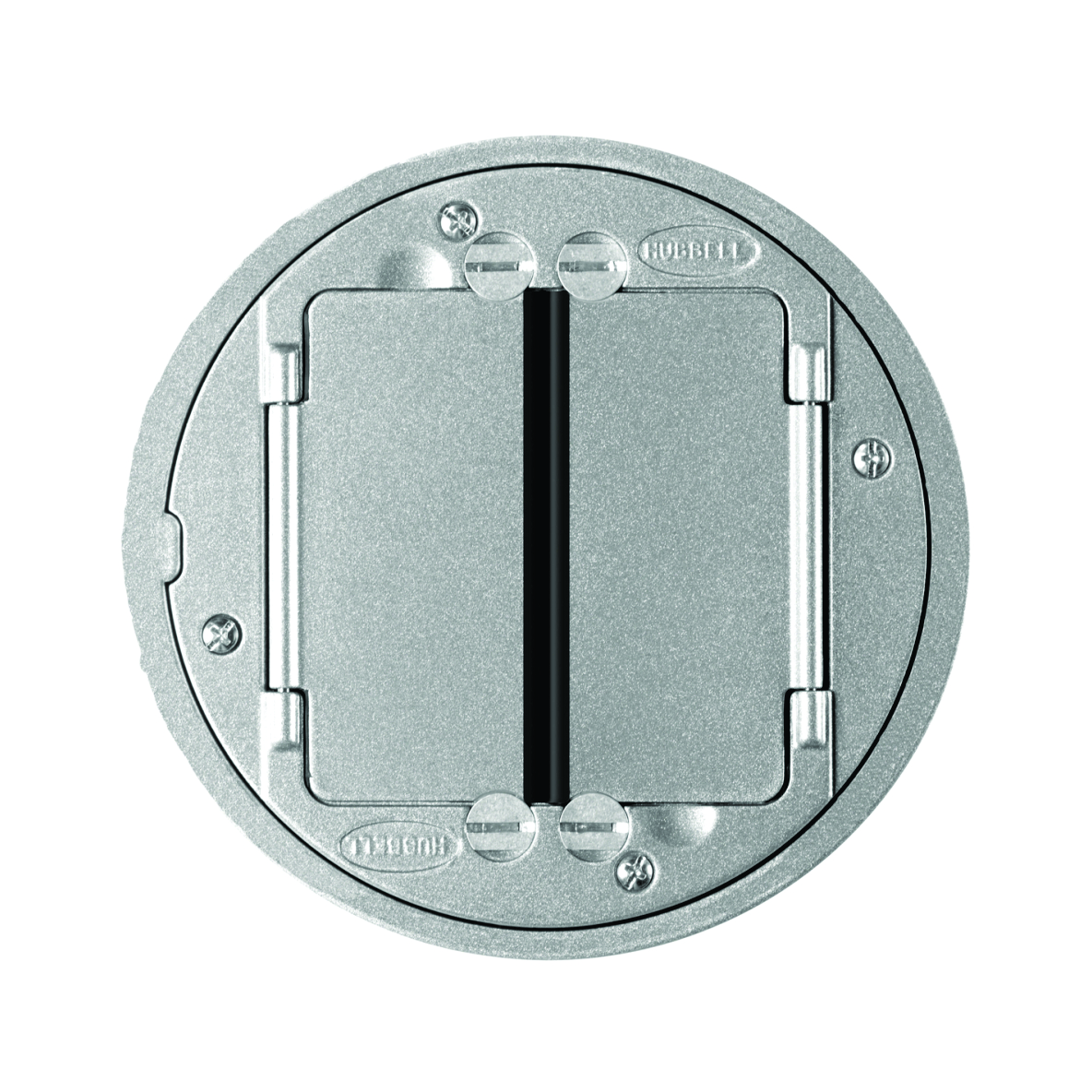 Conjunto De Caja De Piso Hubbell Conjunto De Tomacorriente Duplex, Con