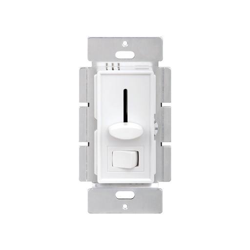 [WIR.03.708] [DMS-S1-120N-W] Dimmer e interruptor para CFL y LED, 120V, 150/700W, blanco, UL