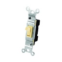 Interruptor sencillo 15A, 120-277V, 3 way, light almond, UL