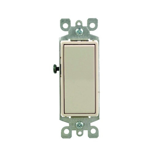 [WIR.03.778] [YQLDS315-QLA] Interruptor sencillo decorativo iluminado 15A, 120-277V, 3 way, light almond, UL