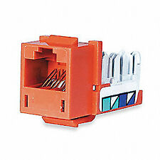 [WIR.01.048] [HBL5EOR] HUBBELL Jack categoría 5E naranja