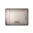 LEGRAND EFB610CTCNK Cubierta de aluminio para caja de piso,6 a 10 gang, nickel