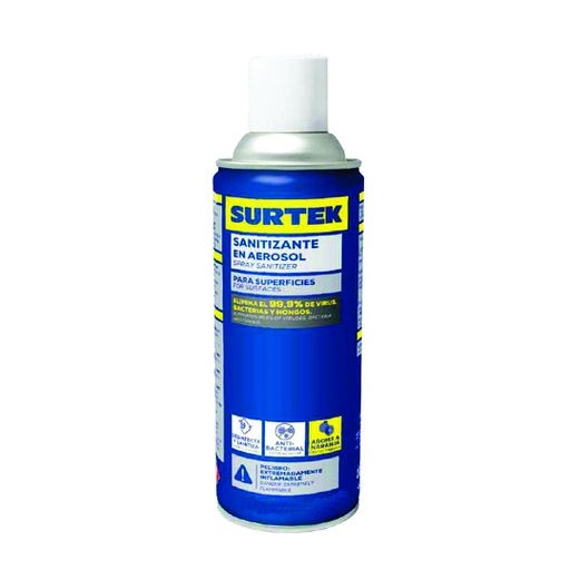 [HER.09.016] SURTEK Sanitizante en aerosol 250 ml biodegradable