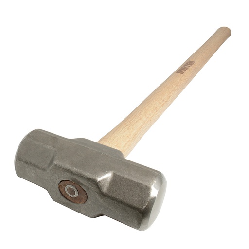 [HER.04.030] [MARR16] SURTEK Almadana de acero octagonal de 16 libras con mango de madera