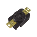 Tomacorriente Twist-Lock empotrable 20A, 250V, NEMA L6-20R,UL