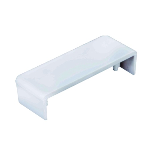 [COM.01.053] [DXN11075] DEXSON Tapa final blanco de 32mm x 12mm