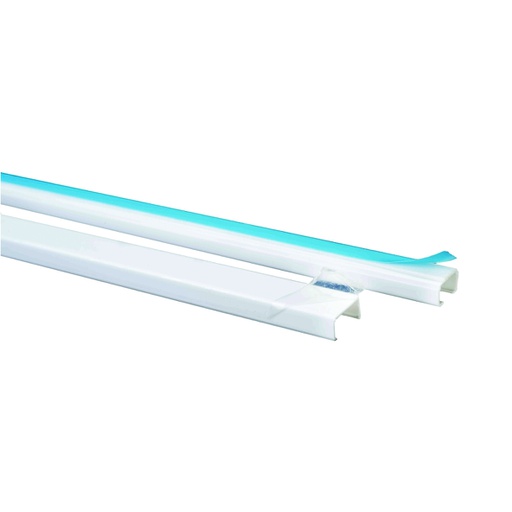 [COM.01.089] [DXN10031] DEXSON Canaleta con adhesivo blanca de 13mm x 7mm x 2 metros