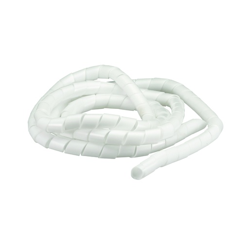 [COM.01.129] DEXSON Espiral plástico blanco de ⅜" x 2 metros