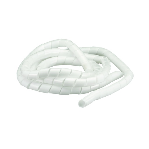 [COM.01.130] [DXN3419B] DEXSON Espiral plástico blanco de ⅜" x 5 metros