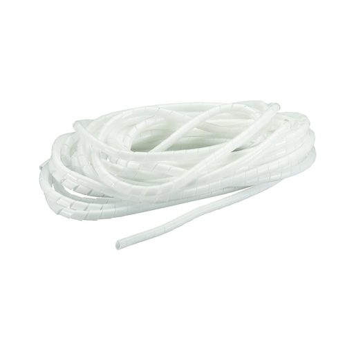 [COM.01.142] [DXN3402B] DEXSON Espiral plástico blanco de ⅜" x 10 metros