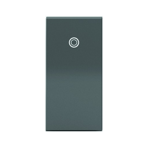 [WIR.04.222] [ASPD1531M4] LEGRAND Adorne Interruptor 1P, 3W, 15A, 1 módulo, magnesio