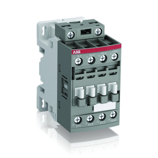 [AUT.01.016] Contactor para riel DIN AF12-30-10-13, 12A, 3P, bobina de 100-250VAC/VDC, 60HZ, 1NO