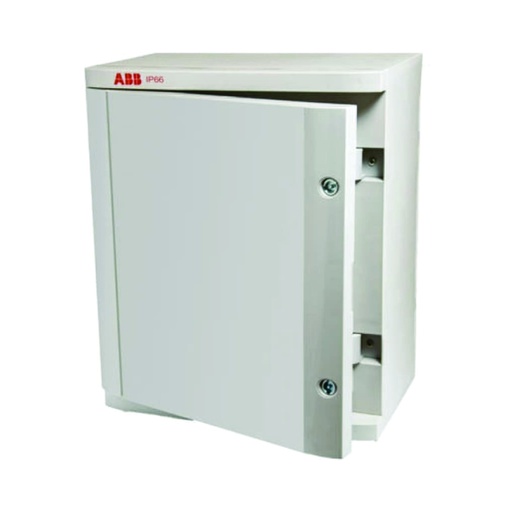 [AUT.03.081] [1SL0205A00] Armario de poliéster gris para pared IP66 de 855mm x 585mm x 360mm