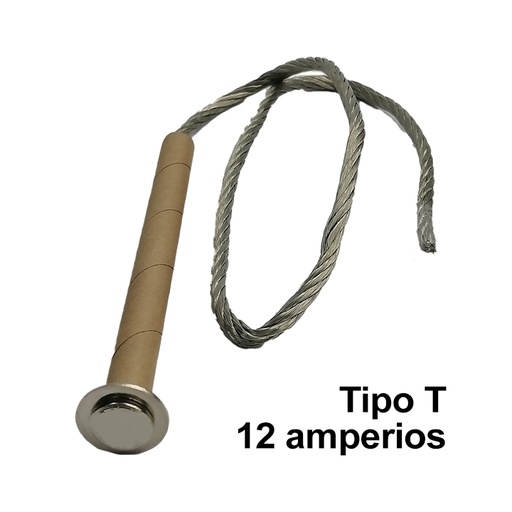 [EAT.01.054] [M12T23] Fusible alta tensión 12 amperios tipo T