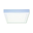 Spot LED Slim Downlight cuadrado superficial 6W, 310Lms, 100-240V,4000K, 15,000hrs, 120mm, CE