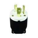 Enchufe Twist-Lock, 30A, 250V, NEMA L6-30P, UL