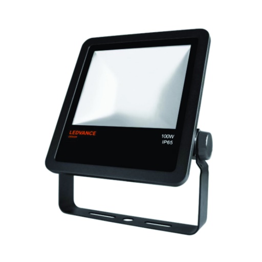 [ILU.01.1401] [680100830] LEDVANCE Reflector LED 100W, 10000Lms, 100-240V, 3000K, luz cálida, housing negro