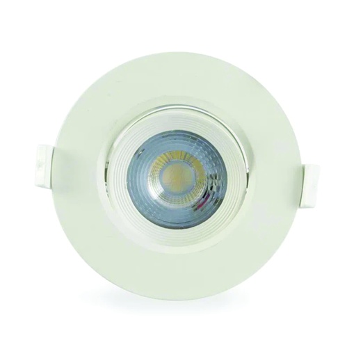 [ILU.06.976] Spot LED redondo 6W, 450Lms, 100-240V, 3000K, 15,000hrs, GU10, CE