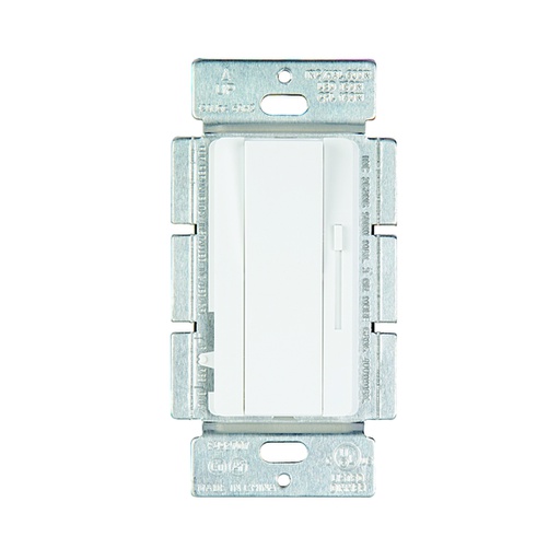 [WIR.03.710] [DND-LED1-1-W] Dimmer e interruptor para CFL y LED, 120V, 150W, dimeable, 3 way,blanco, UL
