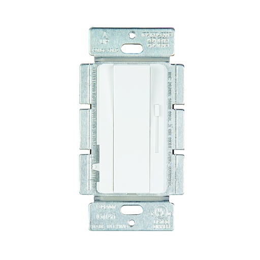 [WIR.03.710] Dimmer e interruptor para CFL y LED, 120V, 150W, dimeable, 3 way,blanco, UL