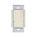Dimmer e interruptor para CFL y LED, 120V, 150W, dimeable, 3 way, light almond, UL