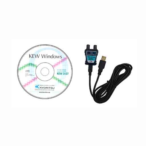 [HER.03.191] [8258] KYORITSU Adaptador USB con programa KEW Windows