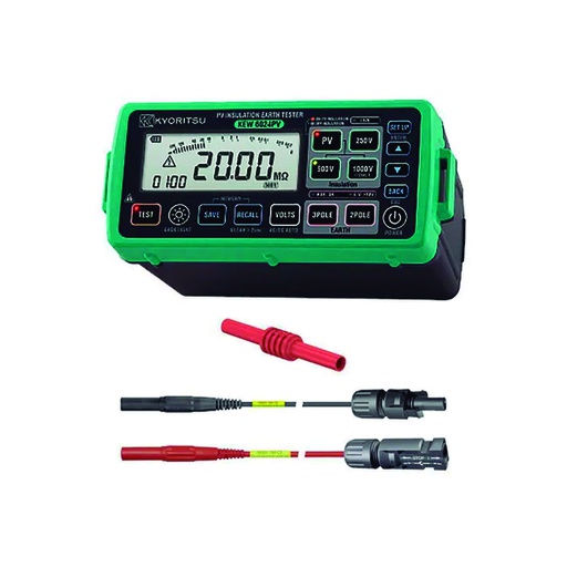 [HER.03.245] [6024PV] KYORITSU Medidor de tierra de aislamiento fotovoltaico